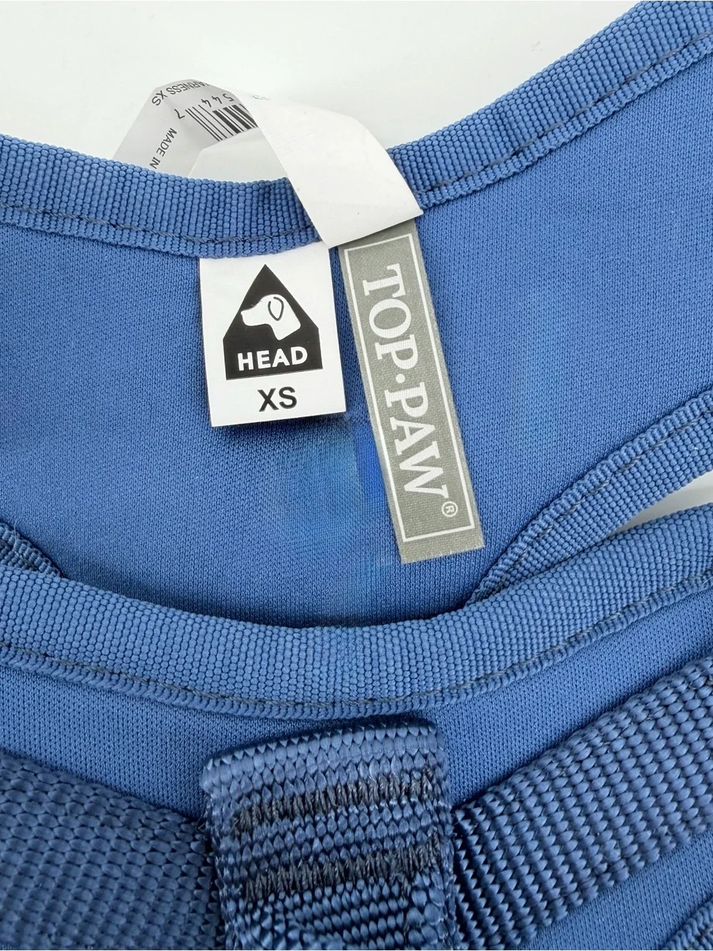 Top Paw XS Neoprene Navy Harness Padded No Pull Adjustable Dog Vest